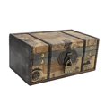 thumbnail image 2 of Large Jewelry Box Large Capacity Vintage Style Durable Wood Wide Application Vintage Jewelry Box for Jewelry Trinkets, 2 of 14