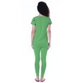thumbnail image 3 of Moomaya Ensemble de Vêtements de Nuit Broderie Pastèque Pyjamas Slimfit 2 Pcs Set, 3 of 6