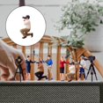 thumbnail image 2 of 1:64 Hand Painted Model People accessory decor 1/64 Figure Diorama Scenery Photographer White, 2 of 9