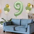 thumbnail image 4 of Set Aluminum Film Digital Scene Decoration Holiday Decoration Birthday Party, 4 of 7