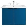 thumbnail image 3 of Maybelle Meuble-Lavabo de Salle de Bain Mural 24 Pouces, 3 of 4