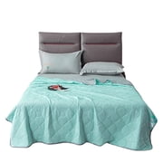 Bdday Weighted Blankets for Adults Conditioning Quilt Plaid Cool Feeling Summer Cool Quilt Blankets for Summer
