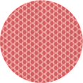 thumbnail image 1 of Ahgly Tapis d'Intérieur Lavable en Machine Carré Transitionnel Rose Corail Clair, 3 Pieds Carré, 1 of 7
