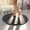 🔥 Black, variant on Sentmoon Bath Rugs for Bathroom Rugs for Bathroom 27.5in Round Carpet Sofa Round Floor Mat Living Room Tea Table Rug Contemporary Entry Rug Comfortable Floor Mat Doormat For Home Decoration