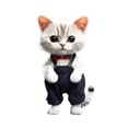 thumbnail image 2 of TopLLC 2PC Christmas Ideas Kittens Car Pendant Backpack Pendant license plate, 2 of 7