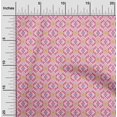 thumbnail image 1 of oneOone Silk Tabby Fabric Aztec Geometric Printed Craft Fabric BTY 42 Inches Wide, 1 of 4