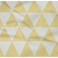 thumbnail image 4 of oneOone Organic Cotton Poplin Twill Fabric Triangle Geometric Print Fabric BTY 42 Inch Wide, 4 of 4