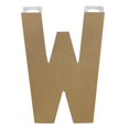 thumbnail image 1 of HAMPTON ART MDF 22.8cm LETTRE W, 1 of 2