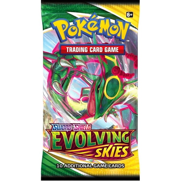 ポケモンカードゲーム Evolving Skies 拡張パック 10パック Pokemon Trading Card Game: Sword & Shield (SWSH7) Evolving Skies