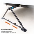 thumbnail image 3 of RV Step Bracket, Portable Strong Load Bearing Steel Sturdy Solid Stance RV Step Stabilizer Multifunctional Jack Design  For Camping, 3 of 8