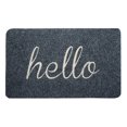 thumbnail image 2 of One Pack Of Dark Dust-proof Hallo Mat For Bedroom House Bathroom PVC Door Mat, 2 of 9