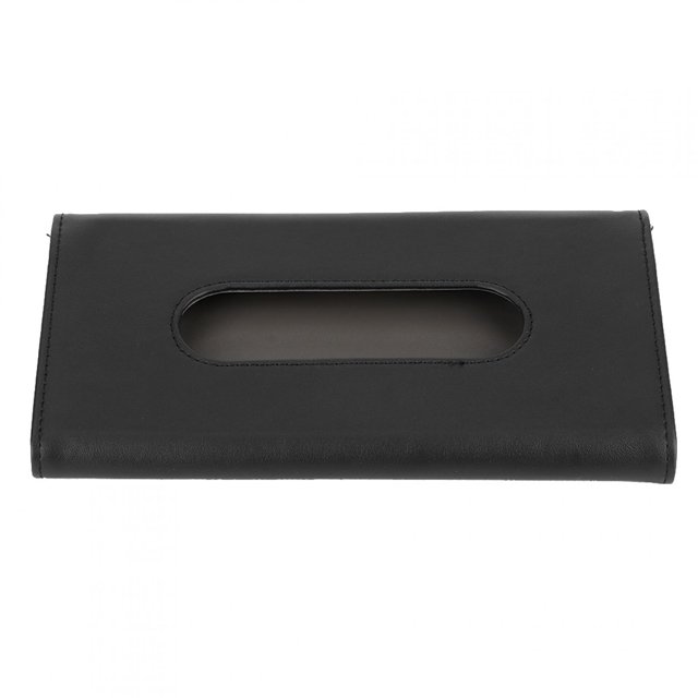 Tissue Boxes,Portable PU Leather Car Tissue Organizer Car Napkin Holder Precision Engineered