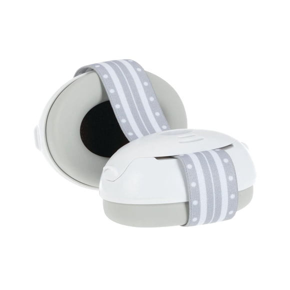 Nûby™ Soft Sounds Earmuffs, Superior Hearing Protection Great For Travel & Outdoors - White
