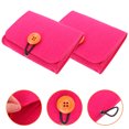 thumbnail image 4 of Miangastore Essential Oil Storage Carrying Case Felt Storage Pouch Bag Organizer for Aromatherapy Bottle, 4 of 8