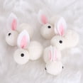 thumbnail image 2 of Ensemble de 5 Pcs de Mini Poupées Lapin en Peluche de Pâques - Décorations et Cadeaux, 2 of 4