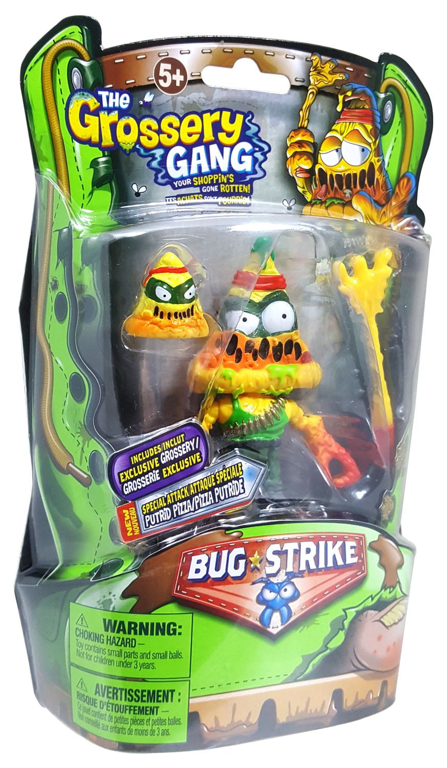 The Grossery Gang S4 Bug Strike Action Figures - Putrid Pizza