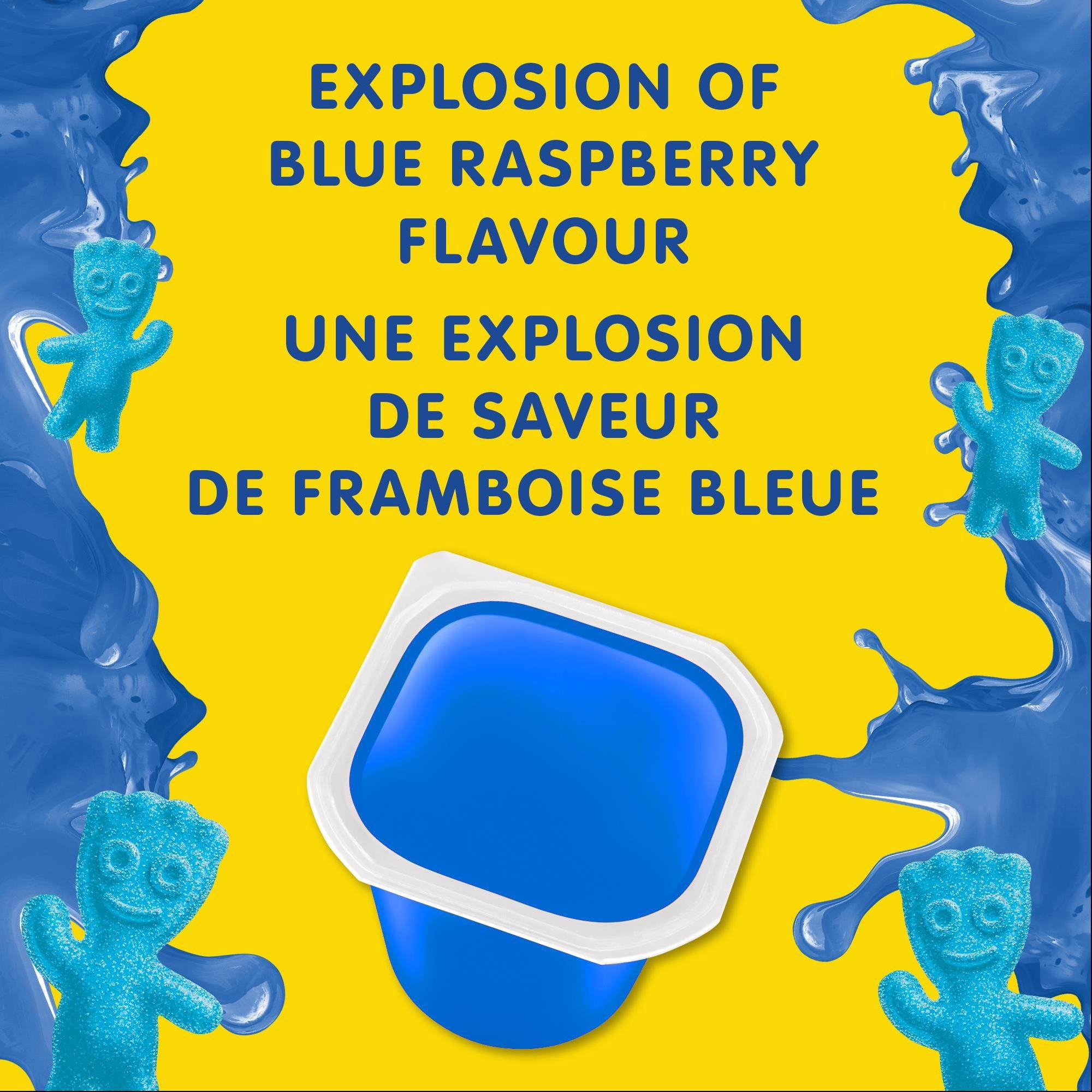Goûters à la gelée Sour Patch Kids Snack Pack Framboise Bleue, Saveurs Naturelles