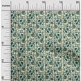 thumbnail image 1 of oneOone Viscose Chiffon Fabric Leaves|Floral & Paisley Block Decor Fabric Printed BTY 42 Inch Wide, 1 of 4