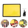 thumbnail image 3 of MasteelfCA 1 Set Supermarket A4 Billboard Price Tag Merchandise Price Label Board with Clip (A4 Size), 3 of 8