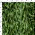 thumbnail image 3 of Soimoi Green Rayon Fabric Wild Animal Skin Printed Fabric 1 Yard 56 Inch Wide, 3 of 6