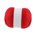 thumbnail image 4 of kurtrusly Knitting Yarn Blended Knitting Rope Thick Macrame Cord for Crochet Handcraft DIY Making String, Red, 4 of 5
