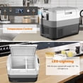 thumbnail image 3 of Costway 58 Quart Portable Electric Car Cooler Refrigerator Compressor Freezer Camping, 3 of 10