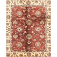 thumbnail image 1 of Ahgly Company Indoor Rectangle Abstract Red Oriental Area Rugs, 7' x 10', 1 of 6