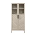 thumbnail image 4 of 68" Chevron Storage Cabinet - Birch, 4 of 7