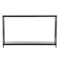 thumbnail image 2 of MesaSe Table Console Cadre en Métal Buffet Surface Lisse Table d'Entrée pour Intérieur Noir, 2 of 10