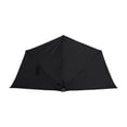 thumbnail image 4 of CorLiving Versa 8.5ft Outdoor Patio Half Umbrella with Steel Frame for Small Spaces, 4 of 9