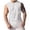 White, variant on Aboser Men's Athletic Running Tank Tops Sleeveless Workout Gym Shirts Casual Side Split Muscle Tees Summer Beach Basic T Shirt for Bodybuilding