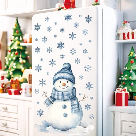 Wall Decorations for Bedroom,Bearded Children Christmas Element Wall Sticker - Bedroom Background Decoration for Holiday