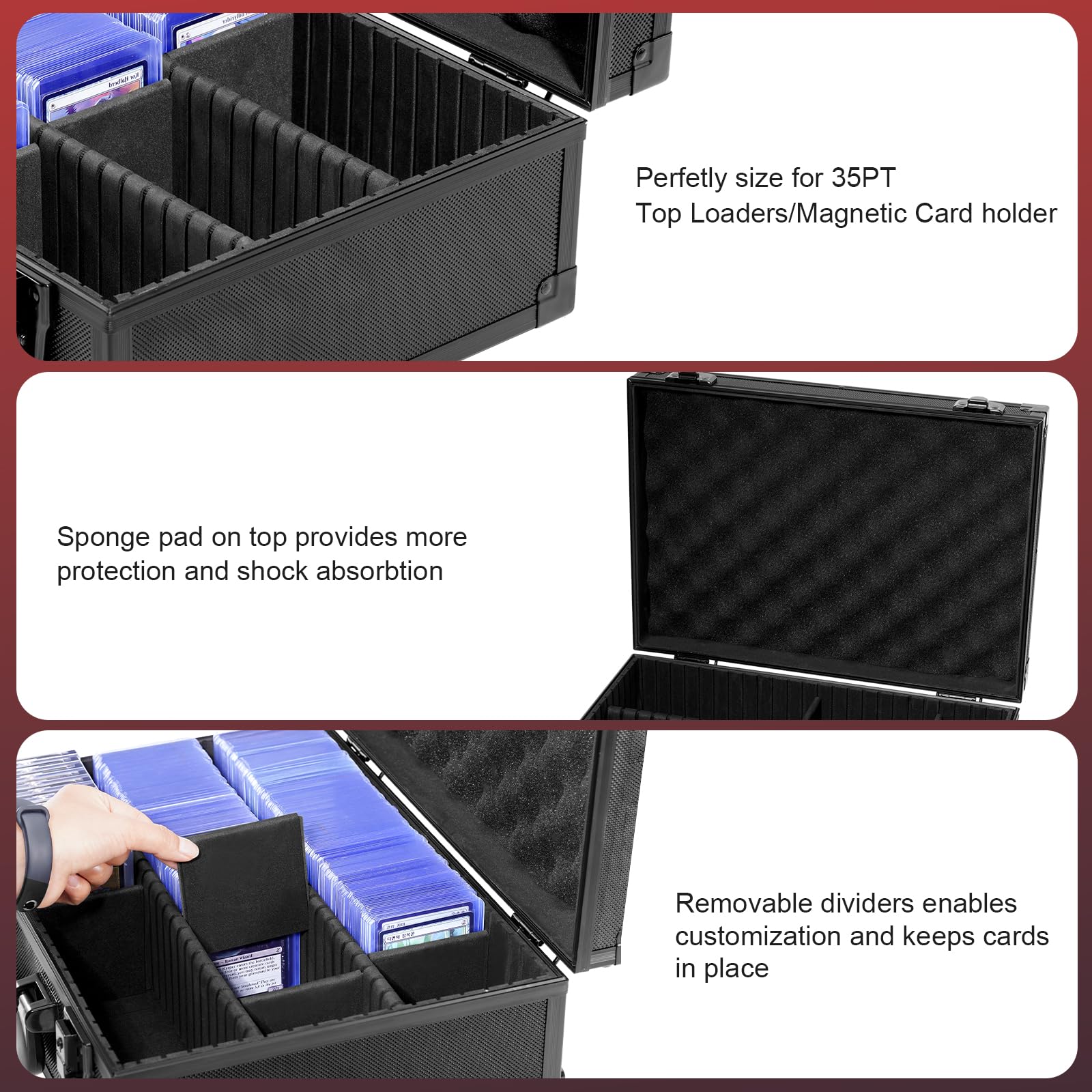 ProCase Étui De Transport Pour 300 Cartes à Collectionner – MTG, TCG, Yu-Gi-Oh