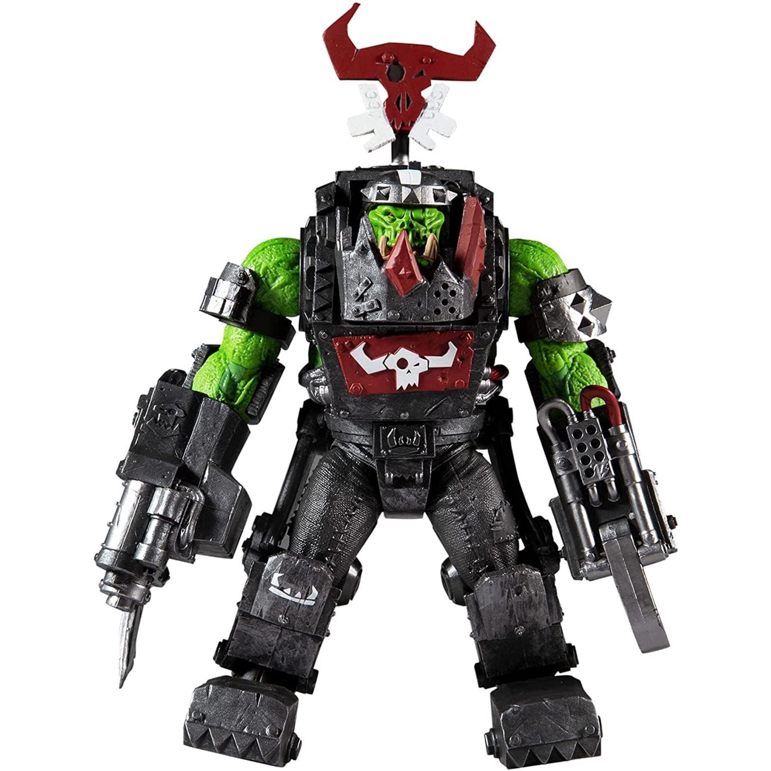 McFarlane Toys Warhammer 40,000 Ork Meganob with Shoota & Base Mega Action Figure