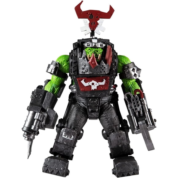 McFarlane Toys Warhammer 40,000 Ork Meganob with Shoota & Base Mega Figurine