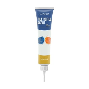 EGNMCR Coulis de Carrelage Blanc Remplissage de Coulis Répare Renouvelle Remplit Tube Séchage Rapide Réparation de Coulis Nettoyant de Coulis Robuste et Renouvelle agent de Réparation de Conduite de Coulis