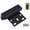 Black#10578, variant on Home Security Door Theft Drilling Strong Locking Buckle Carabiner Fixed Antilocker Indoor Door Security Pin Door Buckle of The Day Today' Deal #41