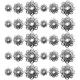 thumbnail image 1 of 300Pcs Flower Bead Caps Alloy Ends Spacer Beads Jewelry DIY Craft Making, 1 of 9