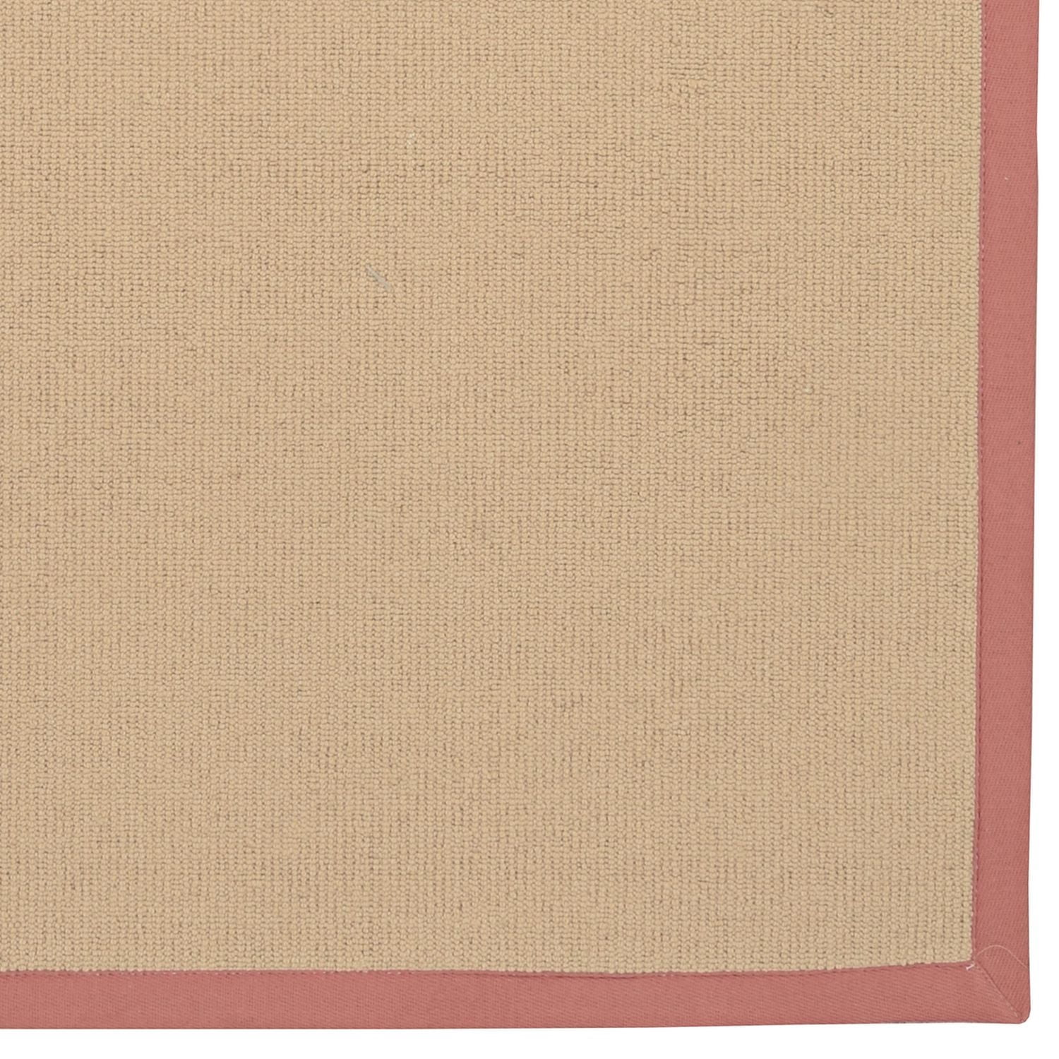 Athena Sisal & Burnt Orange 4' x 6' Accent Rug