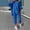 Blue, variant on Amzcrzy Sweatsuits Women 2 Piece Outfit Outfits Women's Sports Tracksuits Long Sleeve Pullover Round Neck Sweatshirt and Sweatpants Suit Two Piece Sets for Women Fall Loungewear Sets Woman