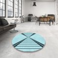 thumbnail image 4 of Ahgly Company Tapis Rectangulaire Lavable en Machine Intérieur Transitionnel Vert Profond, 7 Pieds x 10 Pieds, 4 of 7