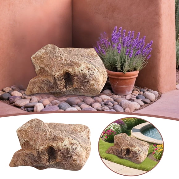WIFKLSIIPG Foam Pseudorock Is for Landscaping Rock Cover Courtyard Decoration and Well Cover Pseudorock Pseudorock Cover Is for Landscaping