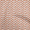 thumbnail image 1 of oneOone Viscose Chiffon White Fabric Pumpkin Craft Projects Decor Fabric Printed By The Yard 42 Inch Wide, 1 of 4