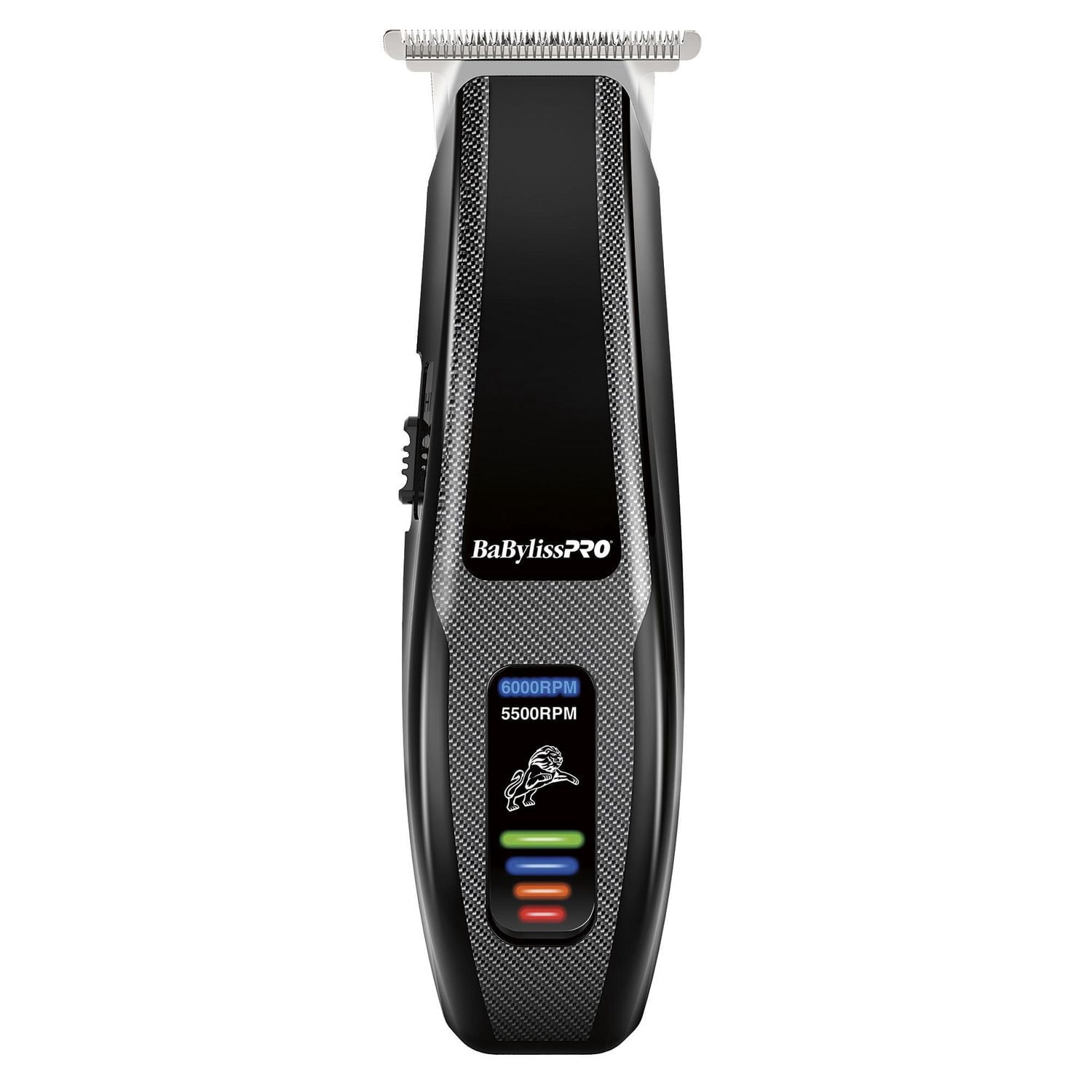 BaBylissPRO FLASHFX Cord/Cordless Lithium Trimmer with Stainless Steel T‑Blade & LED Display