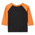 thumbnail image 2 of George Baby Boys' Long-Sleeve Raglan Halloween T-Shirt, 2 of 2