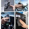thumbnail image 3 of E Microfiber Cleaning Cloths 5 Pack Thicken Reusable Streak Free Magic Cloth For Kitchen Glass Car Mirror Cleaning High Absorbency Durable Washable Multipurpose Cleaning Towel Set, 3 of 5