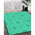 thumbnail image 3 of Ahgly Tapis Rectangulaire Lavable en Machine Intérieur Vert Printemps Transitionnel, 2 Pieds x 3 Pieds, 3 of 7