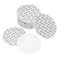 thumbnail image 1 of Unique Bargains Joint d'Étanchéité Sensible à la Pression en Mousse PS Résistante de 53 mm Blanc, Lot de 100, 1 of 6