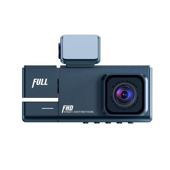 Enregistreur de Voiture à Double Objectif avec Écran de 2 Pouces Hd 1080P et Caméra de Recul Dvr