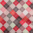 thumbnail image 1 of oneOone Viscose Jersey Red Fabric Check Sewing Craft Projects Fabric Prints By Yard 60 Inch Wide, 1 of 4